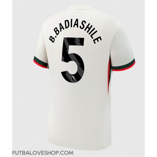 Dres Chelsea Benoit Badiashile #5 Preč 2025-26 Krátky Rukáv